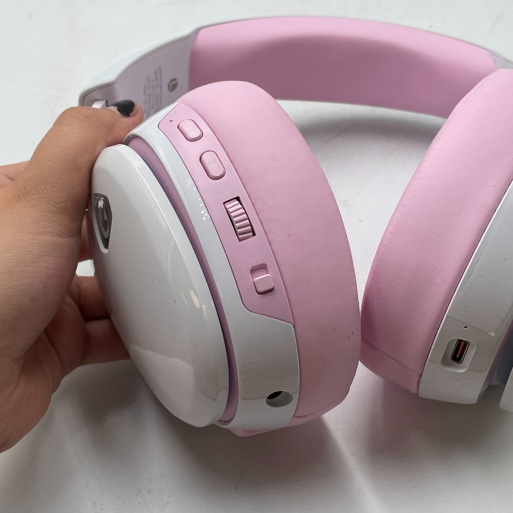 Gtheos Captain 300 Wireless Gaming Headset Pink White USB Over-Ear for PS5 & PS4 - Picture 8 of 9